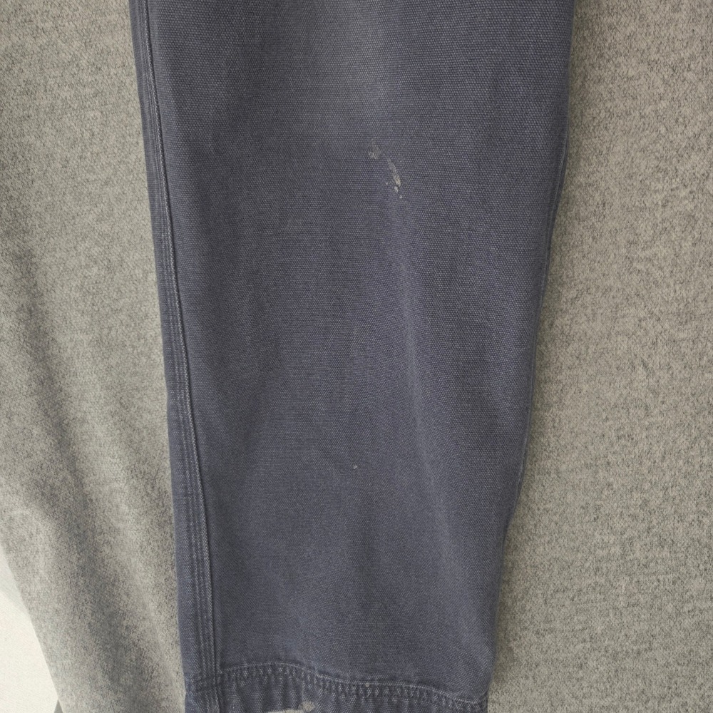 Duluth Trading Fire Hose Carpenter Pants Mens 38x32 Gray Cotton Canvas Workwear - Picture 6 of 16